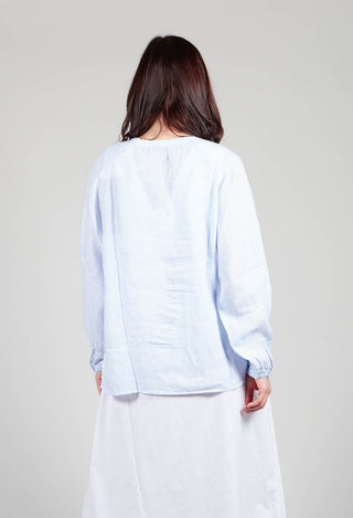 Laialf Stripes Shirt in Light Blue