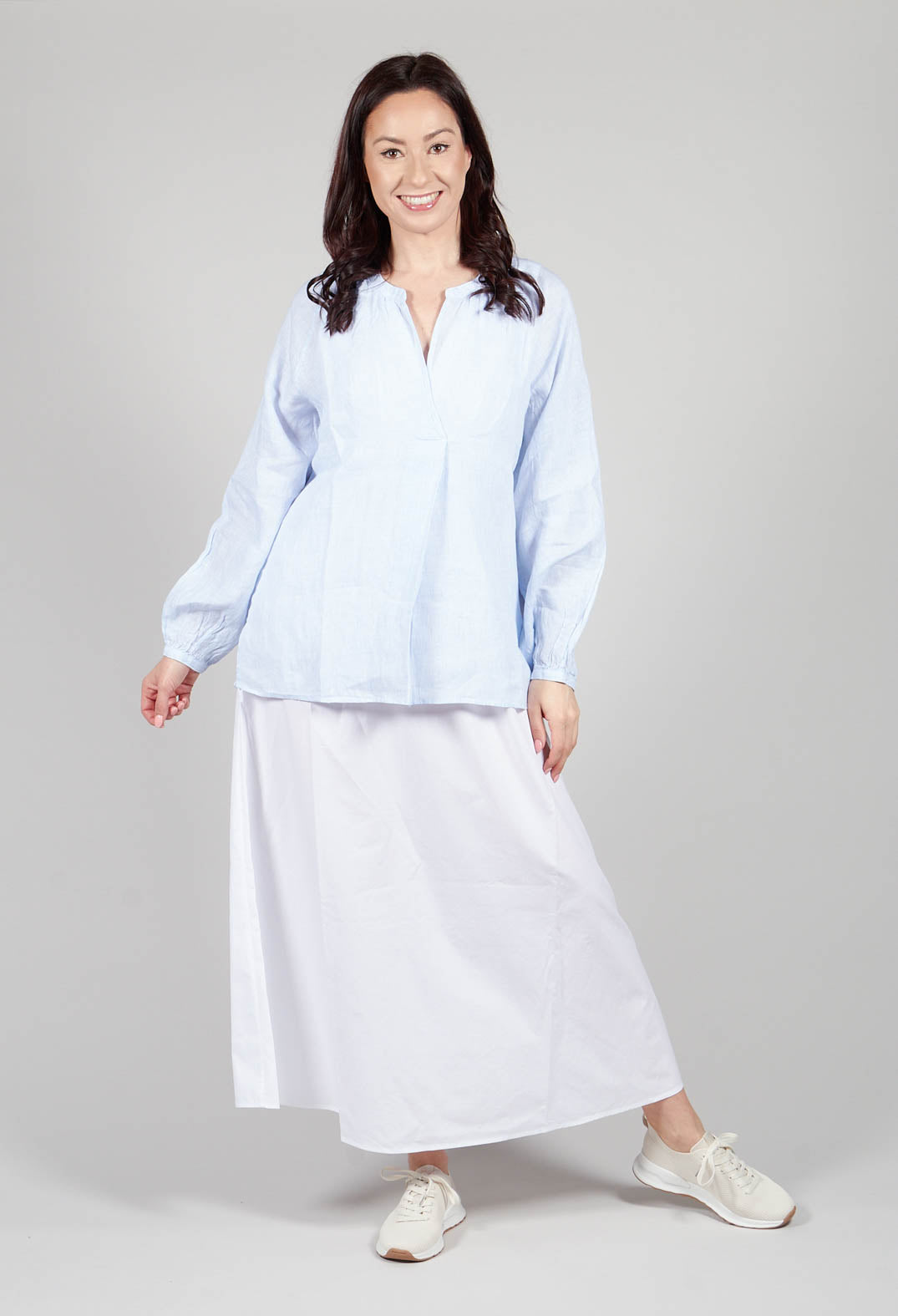 Laialf Stripes Shirt in Light Blue