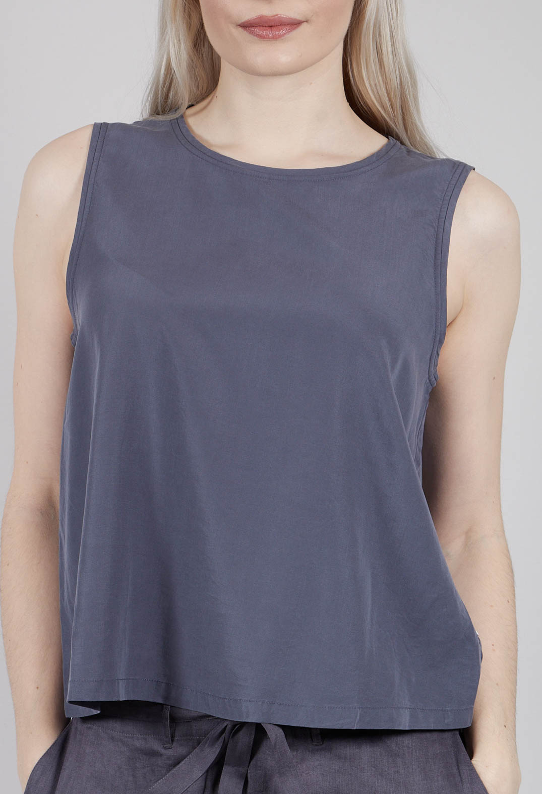Salmaalf Shirt in Grey Blue
