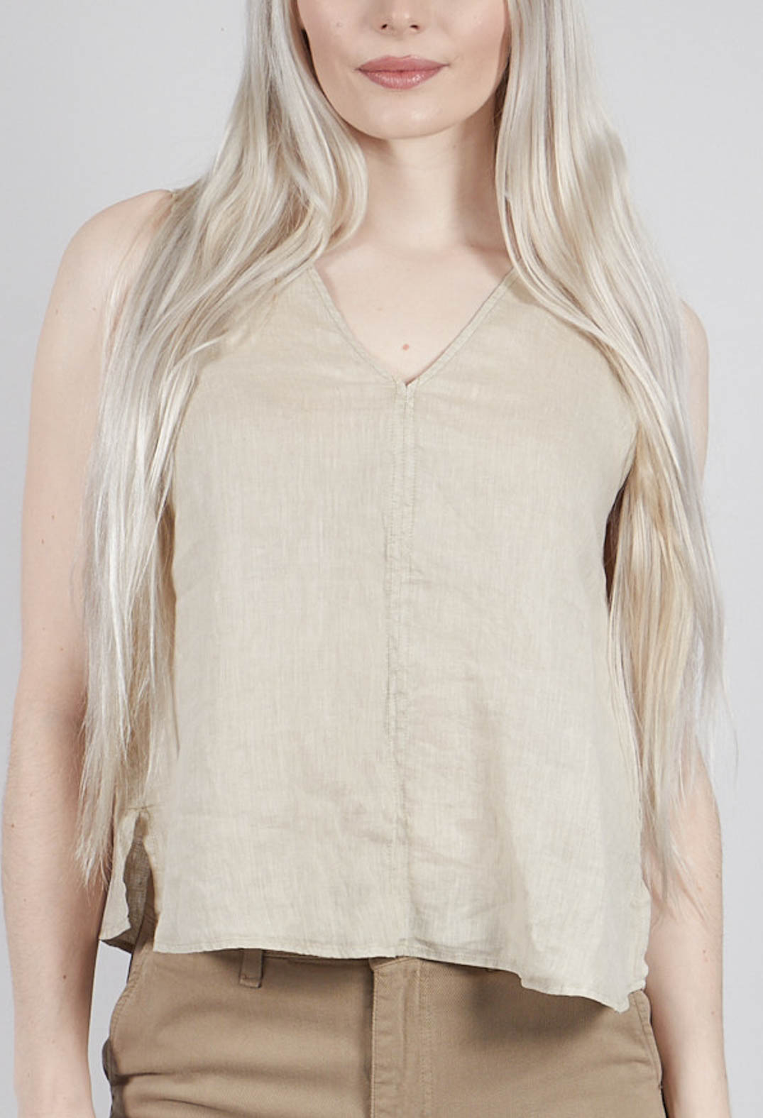 Samyalf Shirt in White Sand