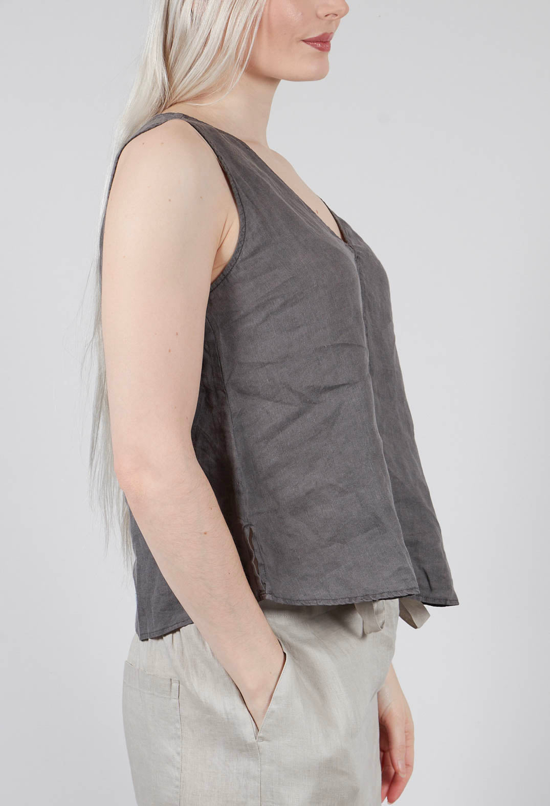 Samyalf Shirt in Charcoal