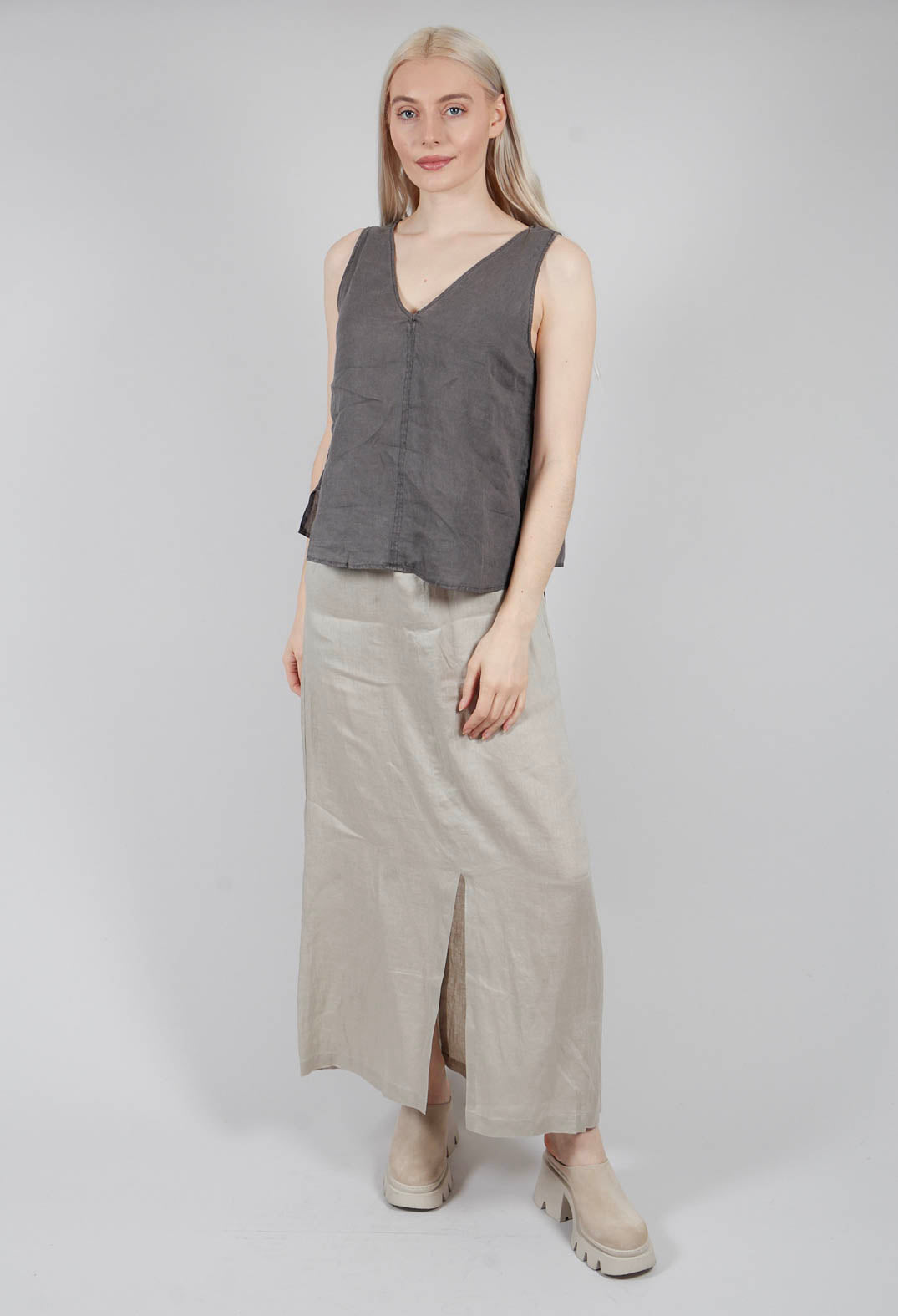 Samyalf Shirt in Charcoal