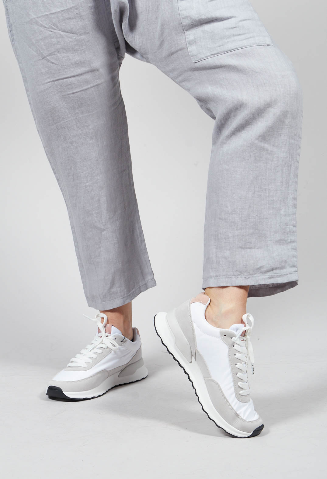 Condealf Sneakers in Off White Grey