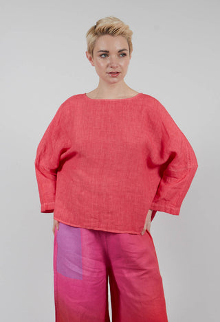 Vari Top in Coral