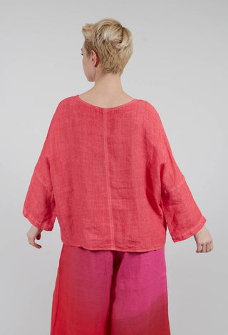 Vari Top in Coral