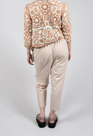 Relaxed Geisha Trousers in Rattan