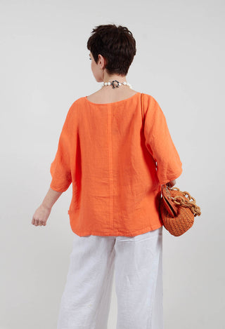 Abigi Top in Arancia