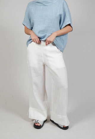 Ido Trousers in Undyed