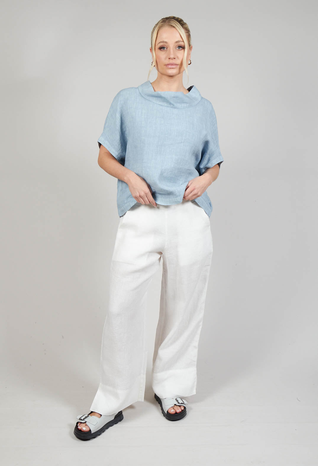 Ido Trousers in Undyed