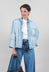 Tege Blouse in Denim