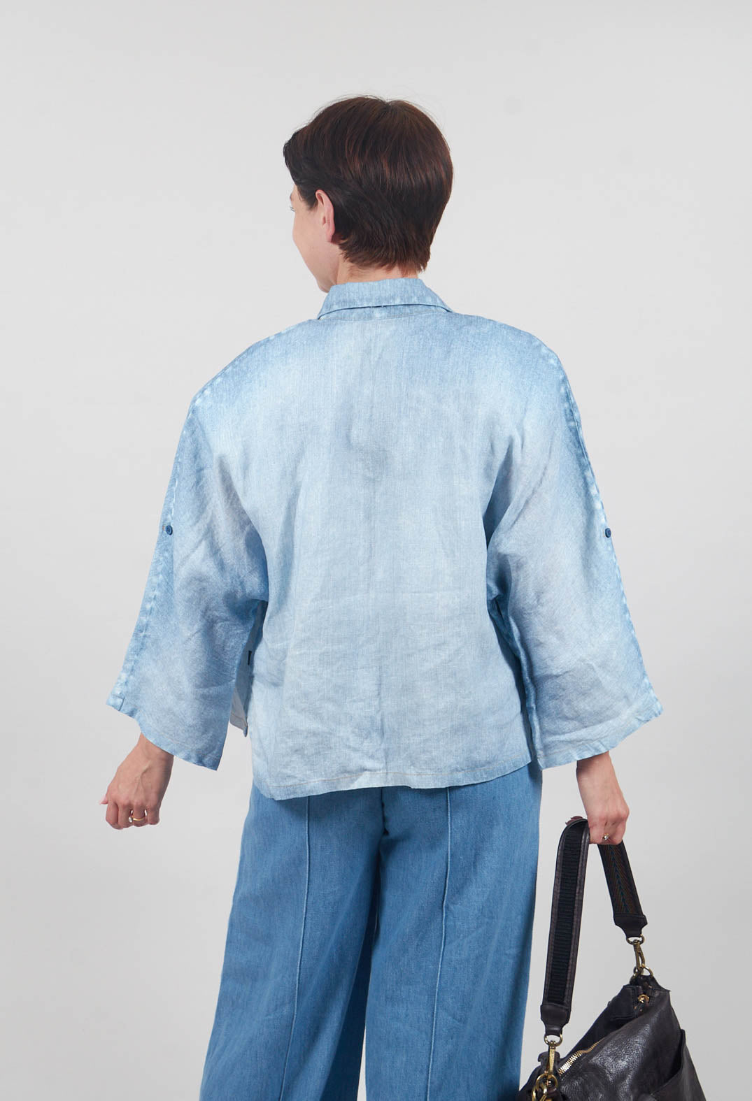 Tege Blouse in Denim