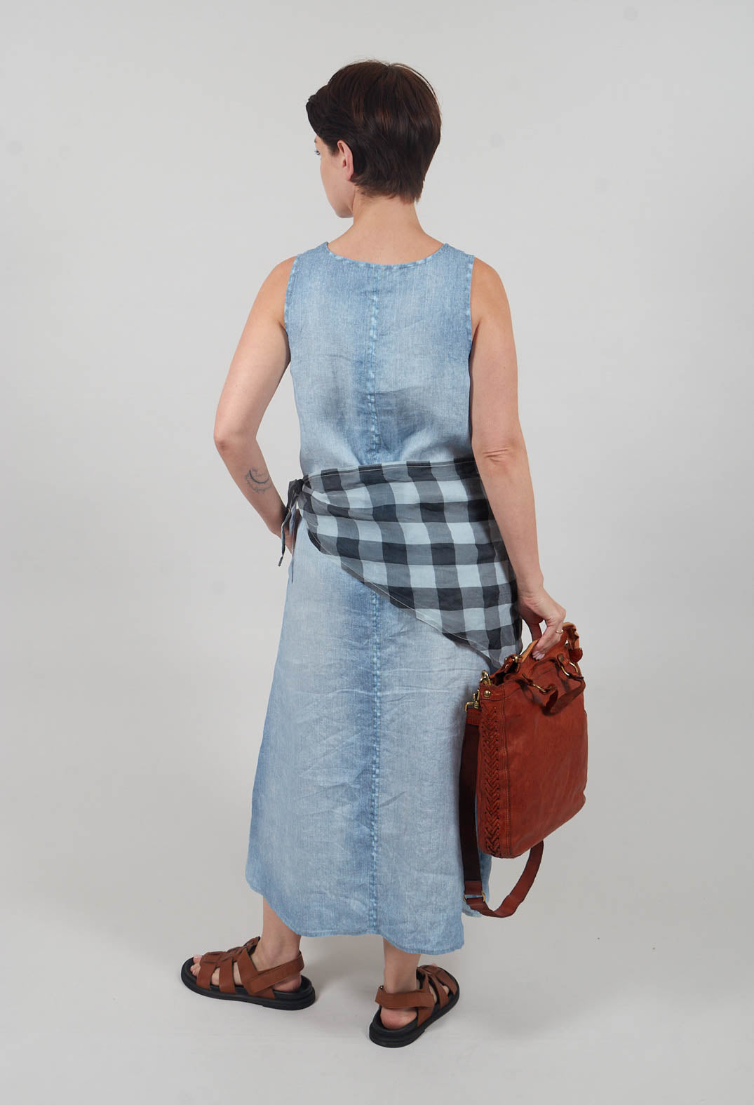 Owo Dress in Denim