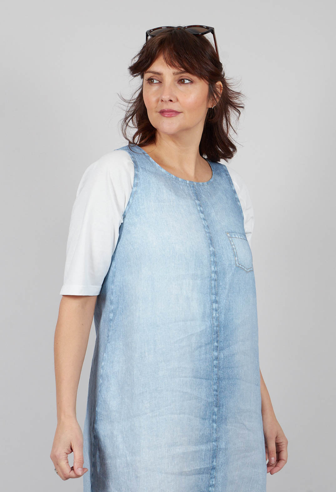 Owo Dress in Denim