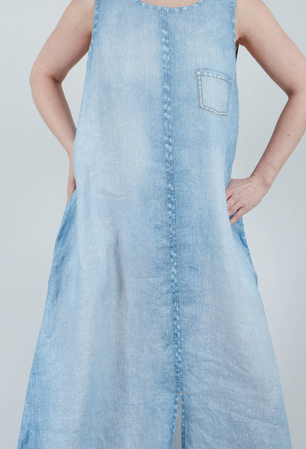 Owo Dress in Denim