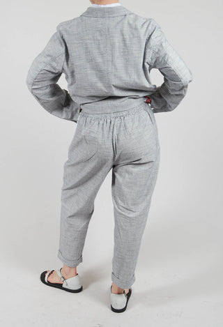 Slim Fit Geisha Pants in Navy