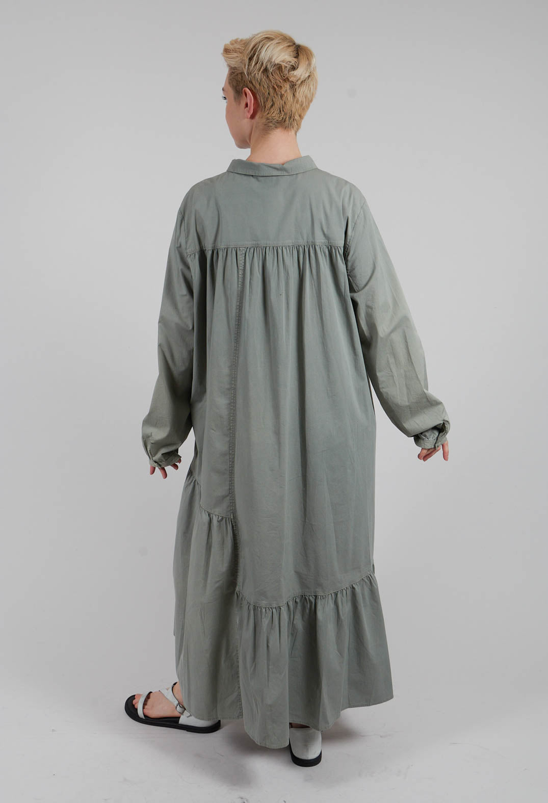 Imeko Dress in Eucalyptus