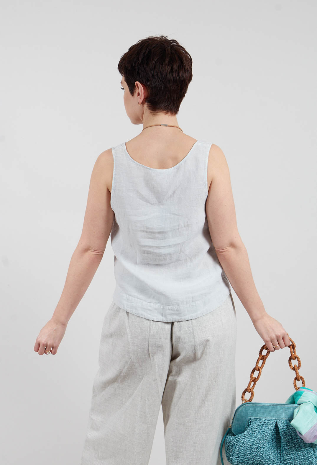 Yune Waistcoat in Greige