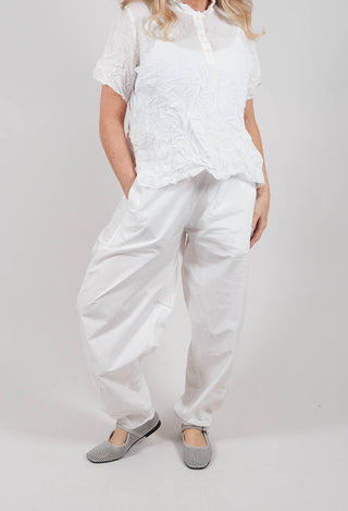 Botanicals Trousers in Schnee