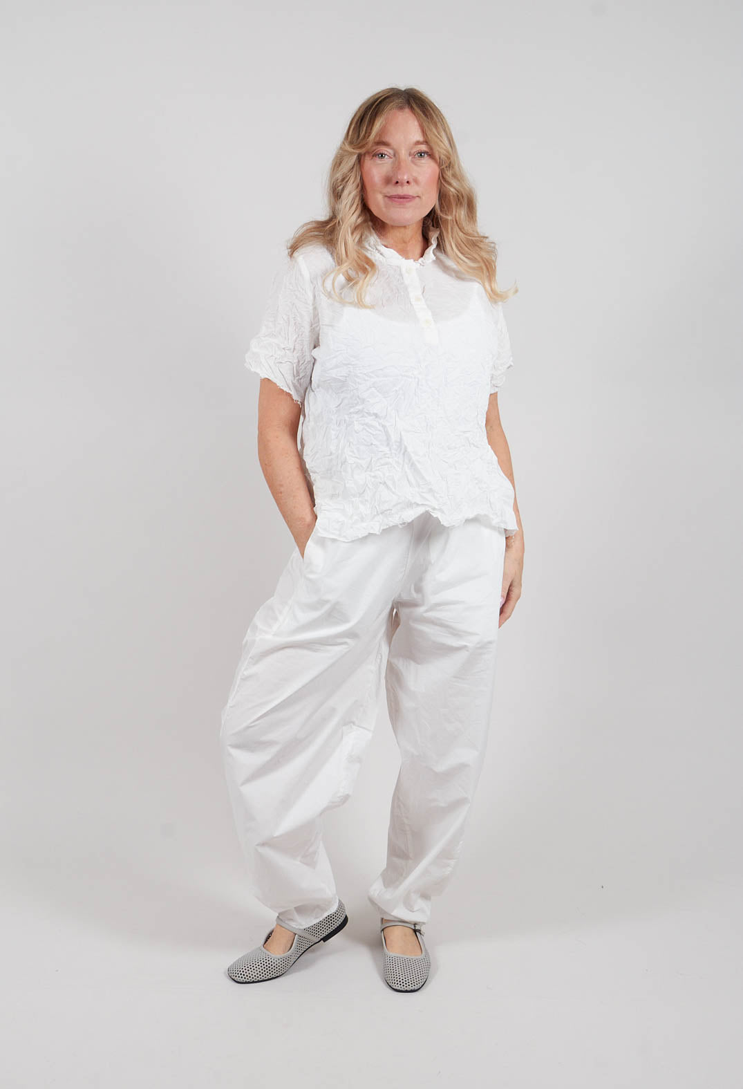 Botanicals Trousers in Schnee