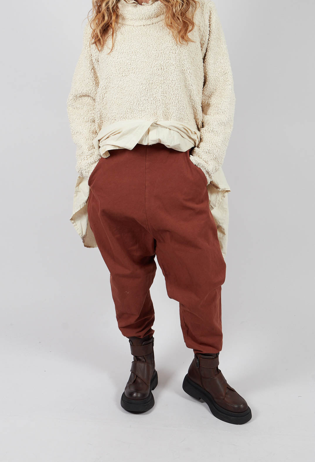 Wirksamen Trousers in Mudcloth