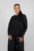 Crinkle Fabric Blouse in Black