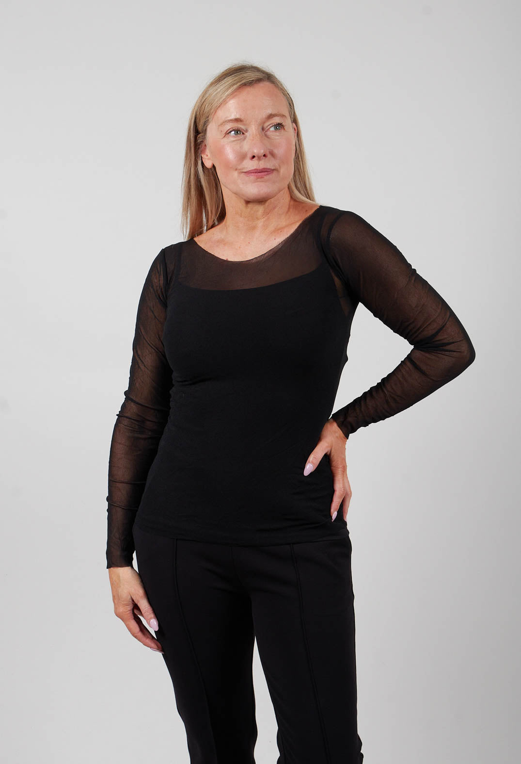 0R14 Top in Black