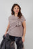 CIAN Top in Grey Brown