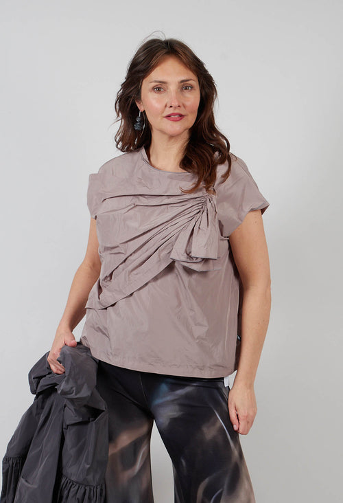CIAN Top in Grey Brown