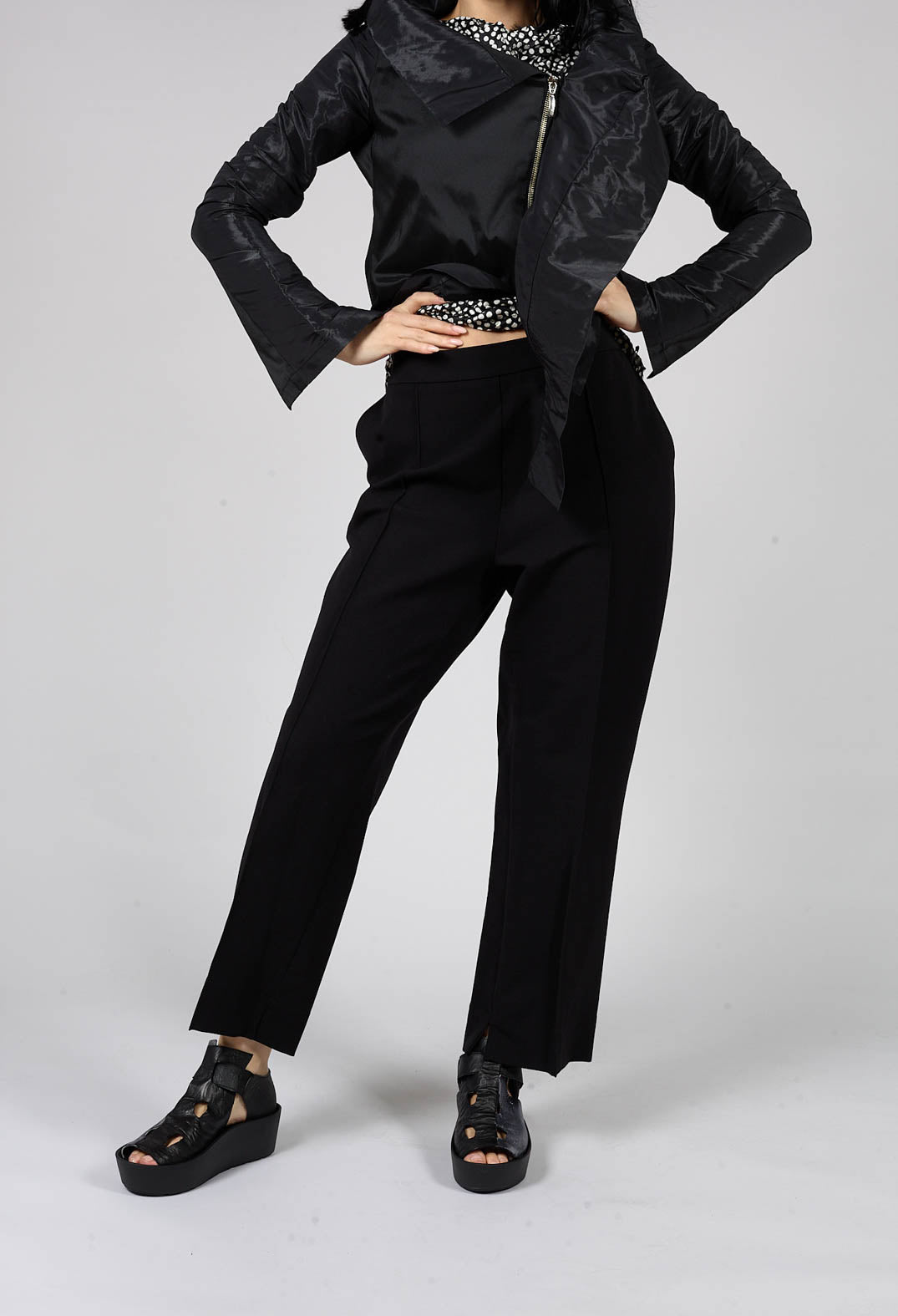 TIKS Trousers in Black