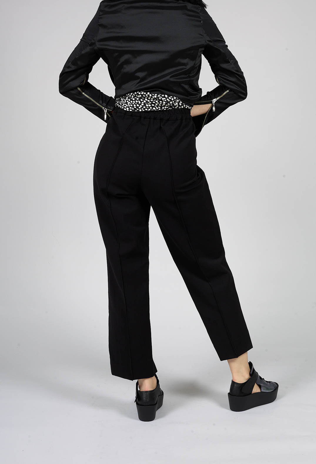 TIKS Trousers in Black