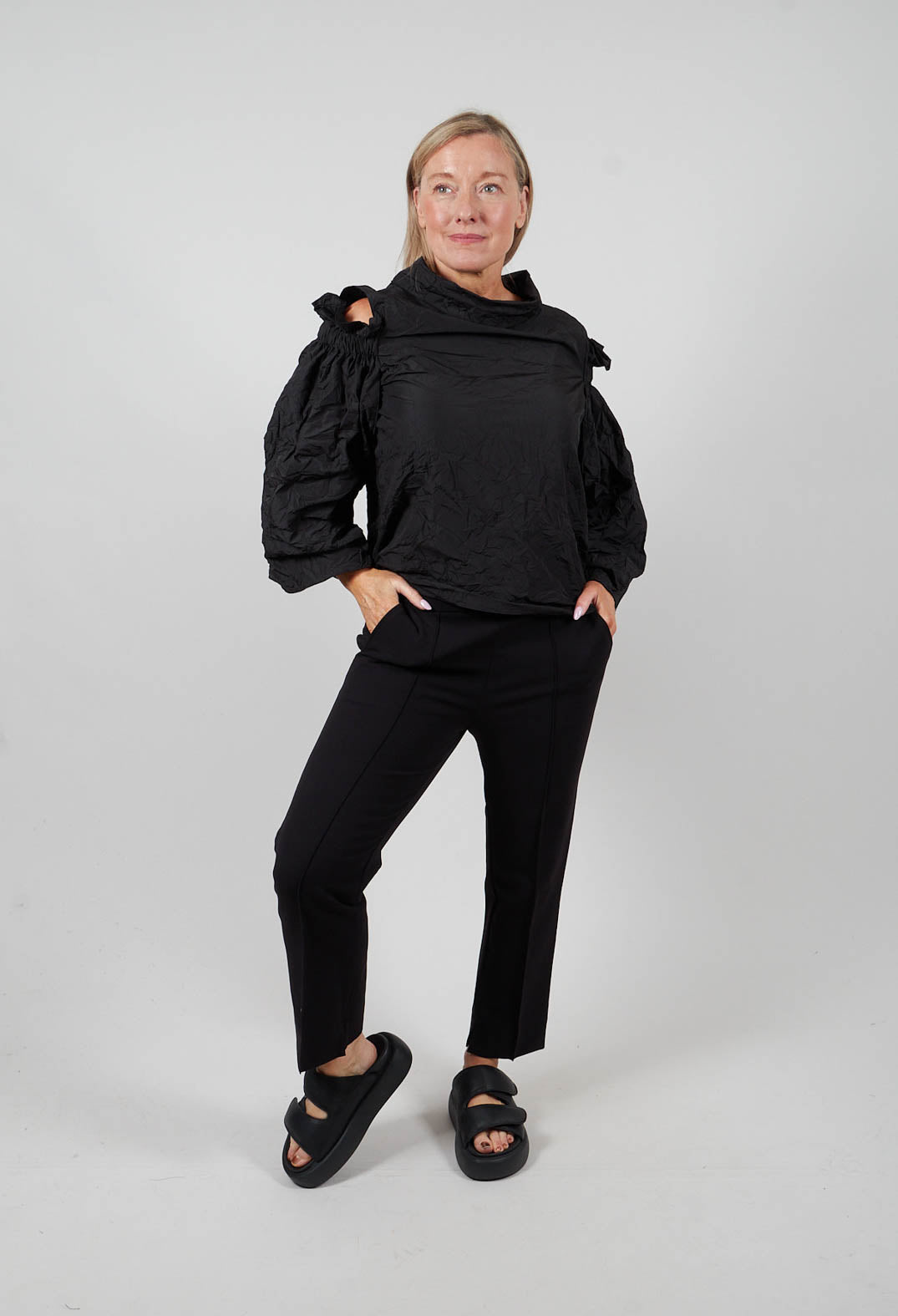 TIKS Trousers in Black