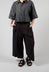Pleated Trousers in Black