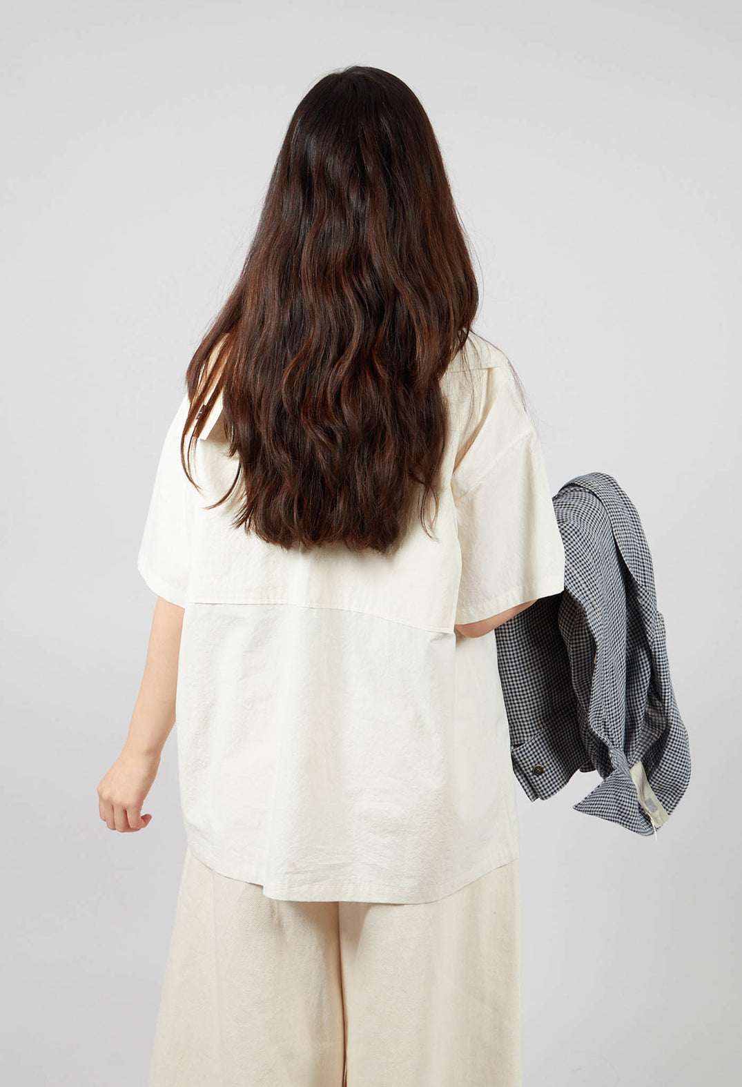 Sailor Collar Blouse in Off White
