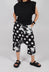 Drop-Crotch Polka Dot in Original Black