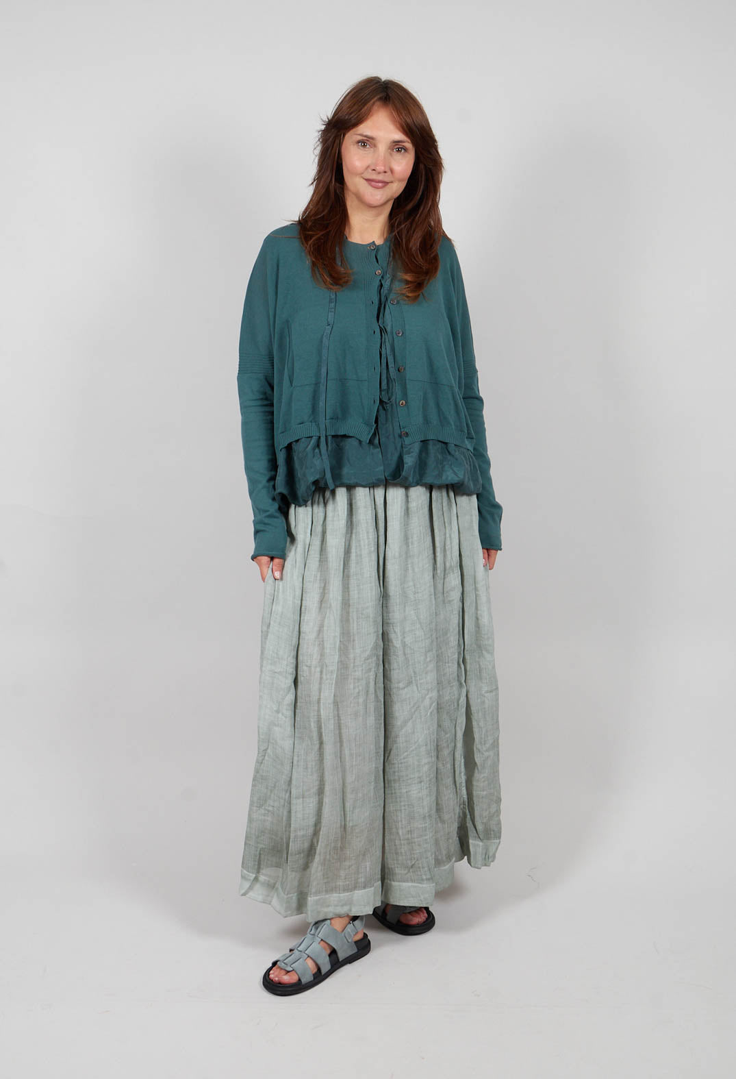 Victoria Skirt in Water Blue