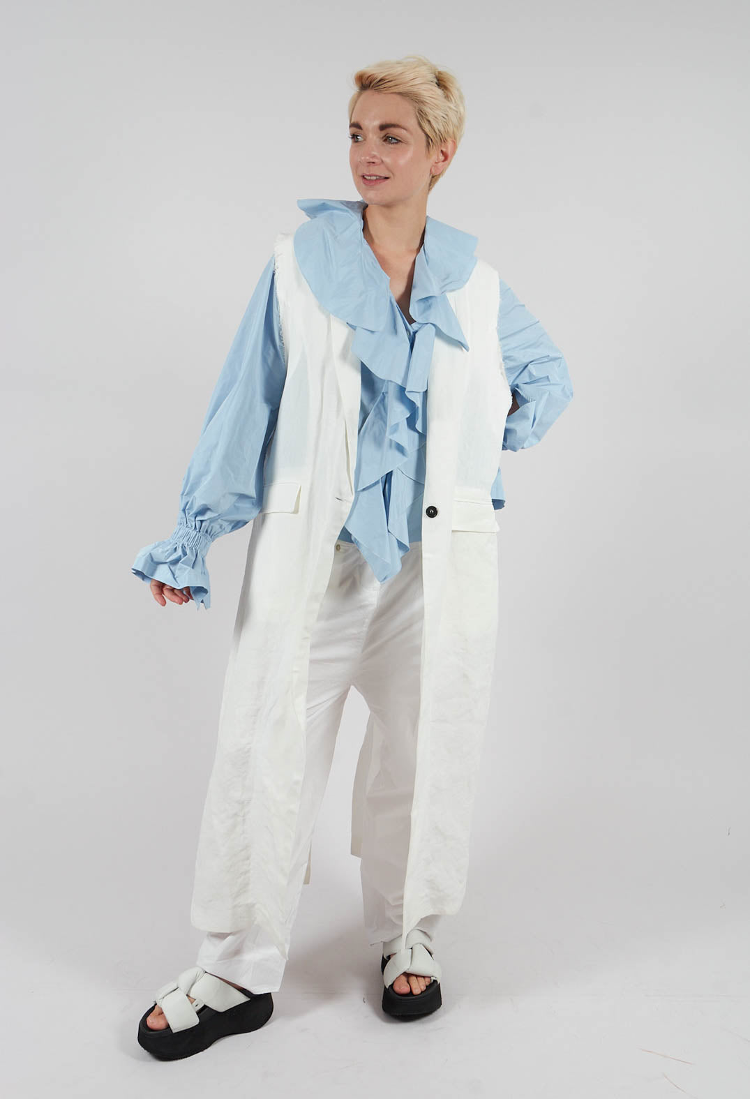 Mlad Blouse in Light Blue