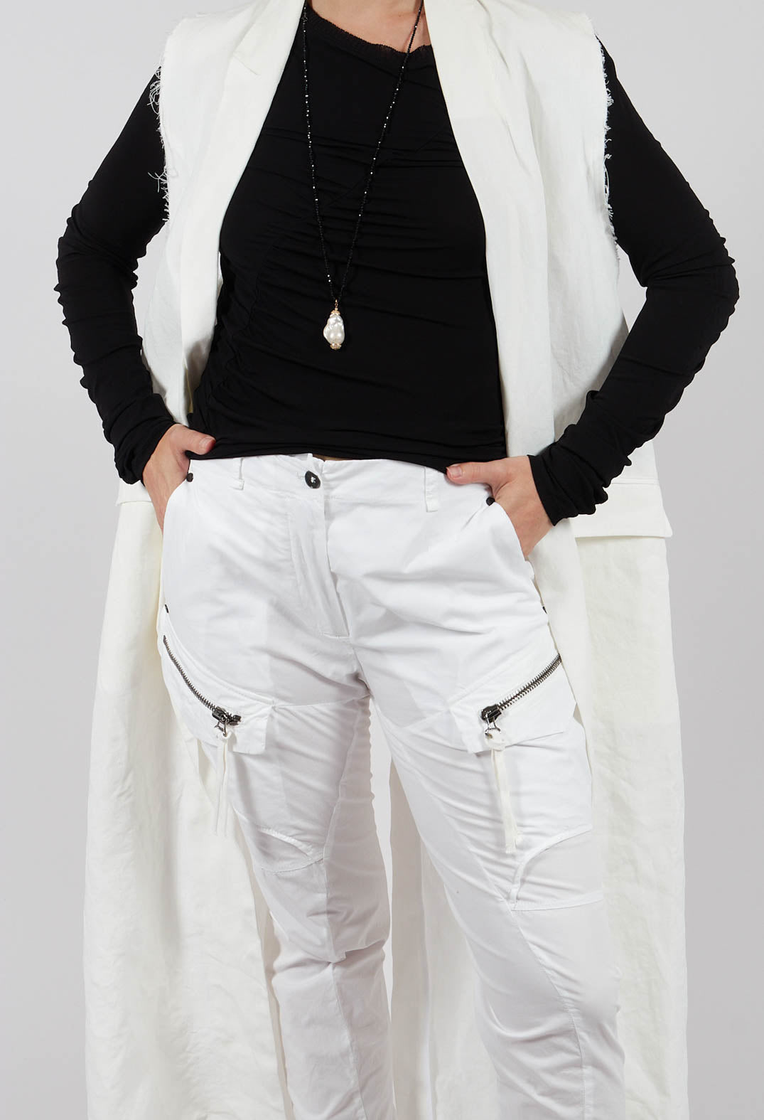 Utility Trousers in White