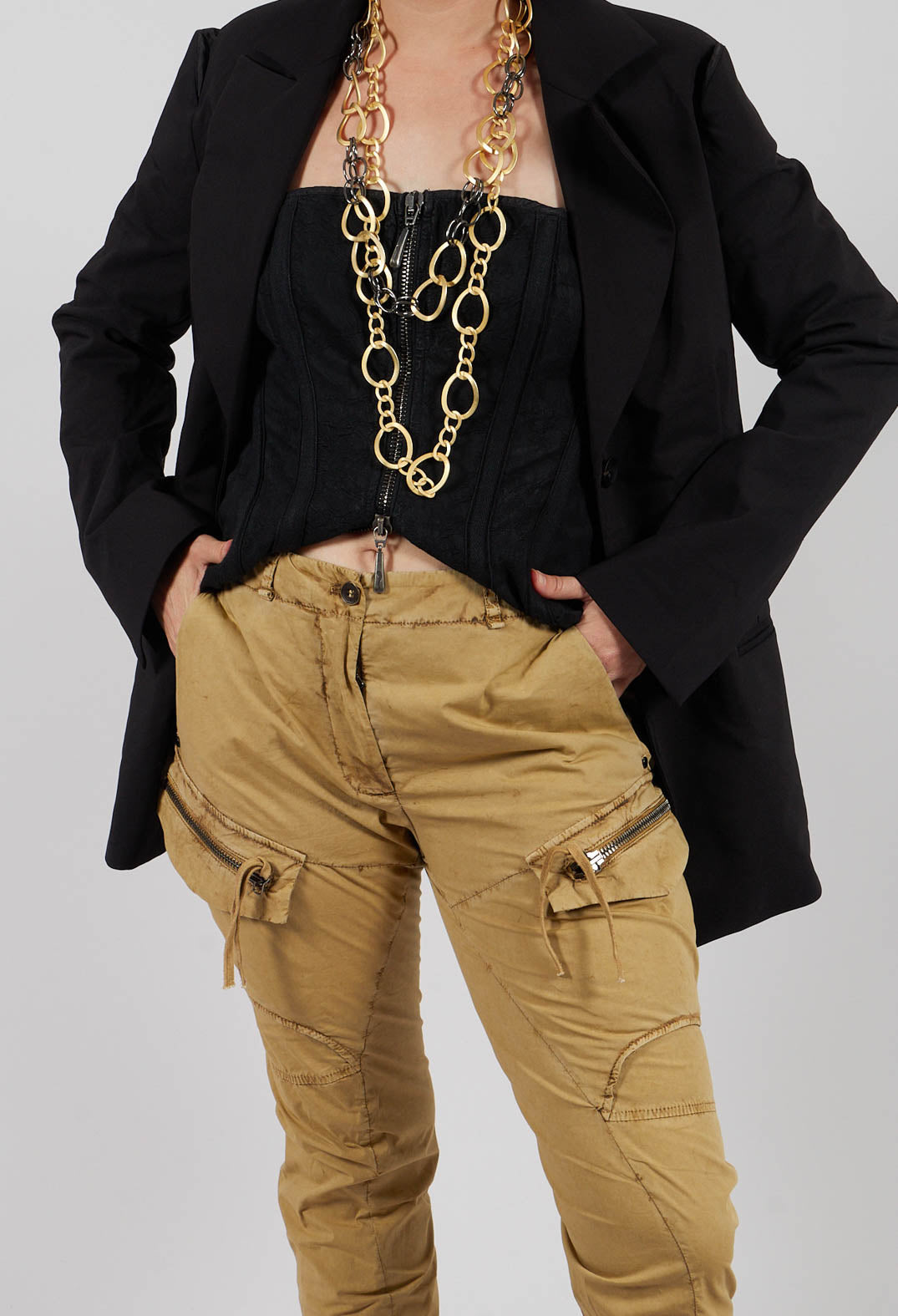 Utility Trousers in Khaki