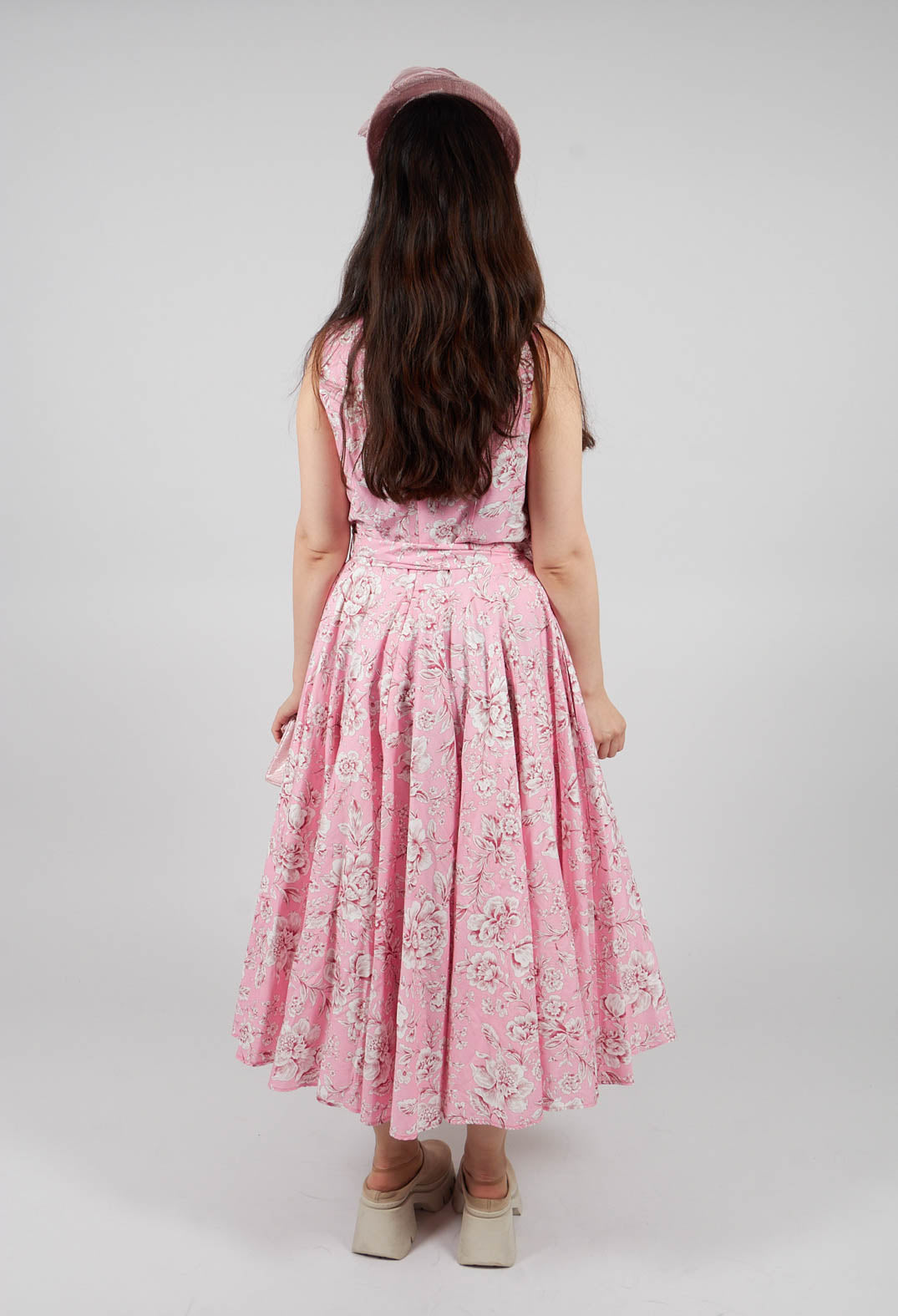 Ginger Dress in Rosa-Panna