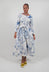 Topazio Belted Dress in Blu Panna