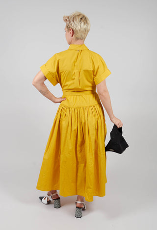 Utility Dress in Mustard