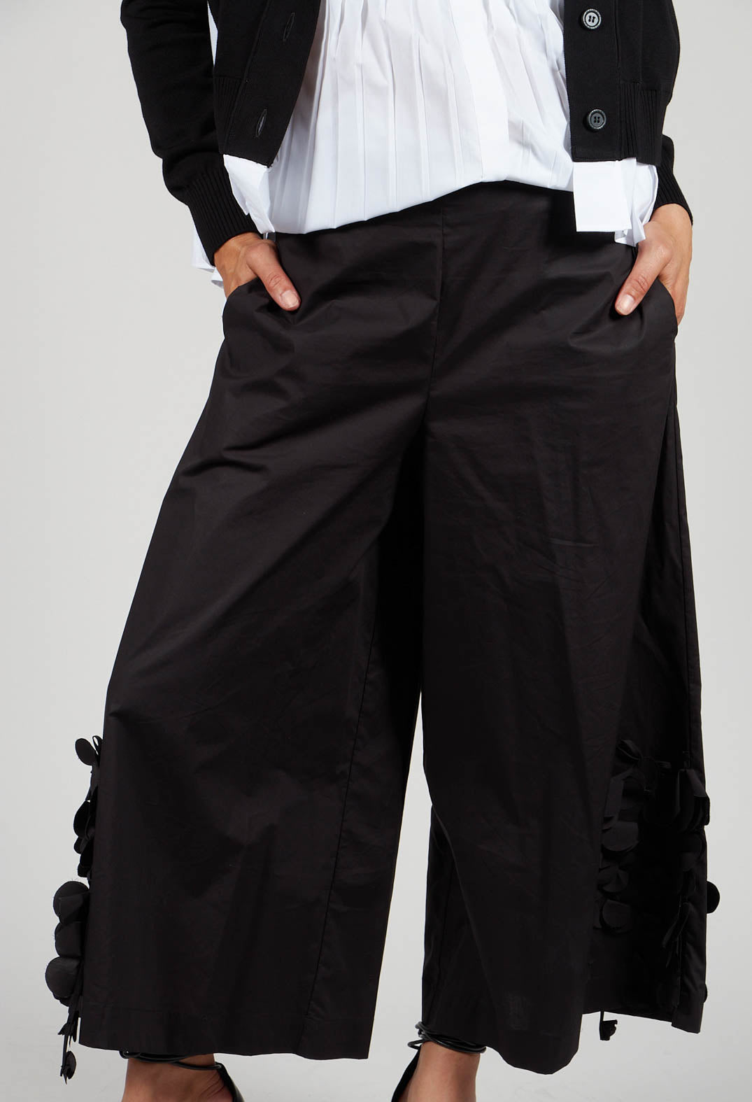 Pantalone Trousers in Black