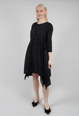 Fringe Dress in Black