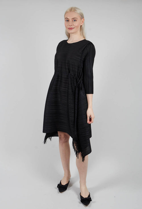 Fringe Dress in Black