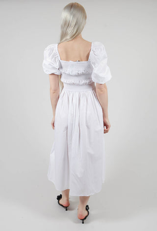 Prairie Dress in White