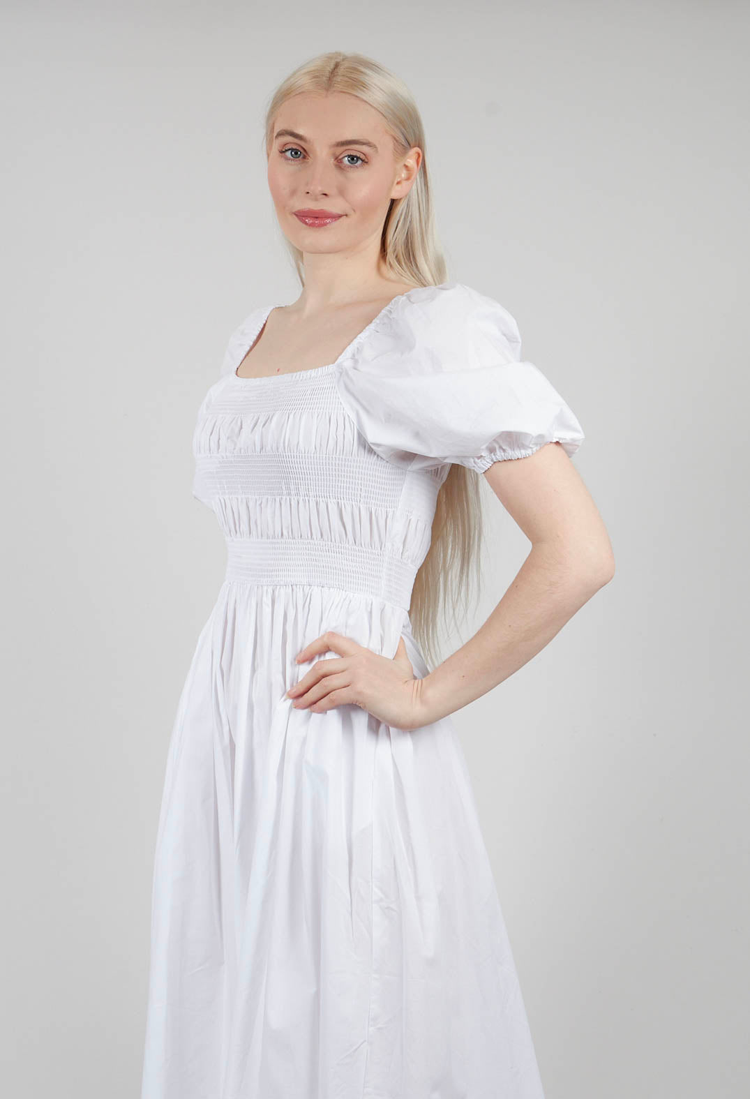 Prairie Dress in White