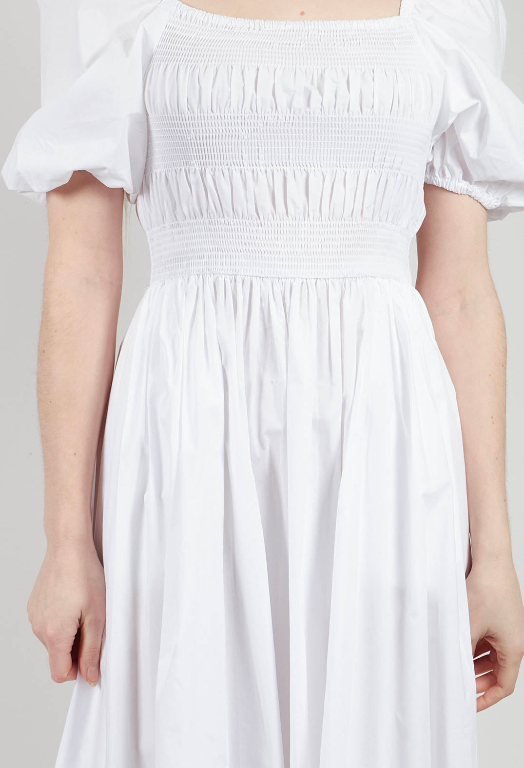 Prairie Dress in White