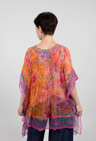Romance Blouse in Orange