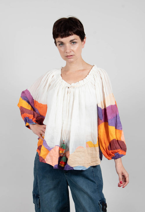 Rodrigue Top in Orange