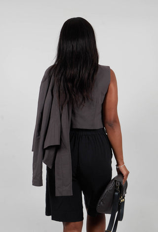 Pulp Fiction Waistcoat in Carbone